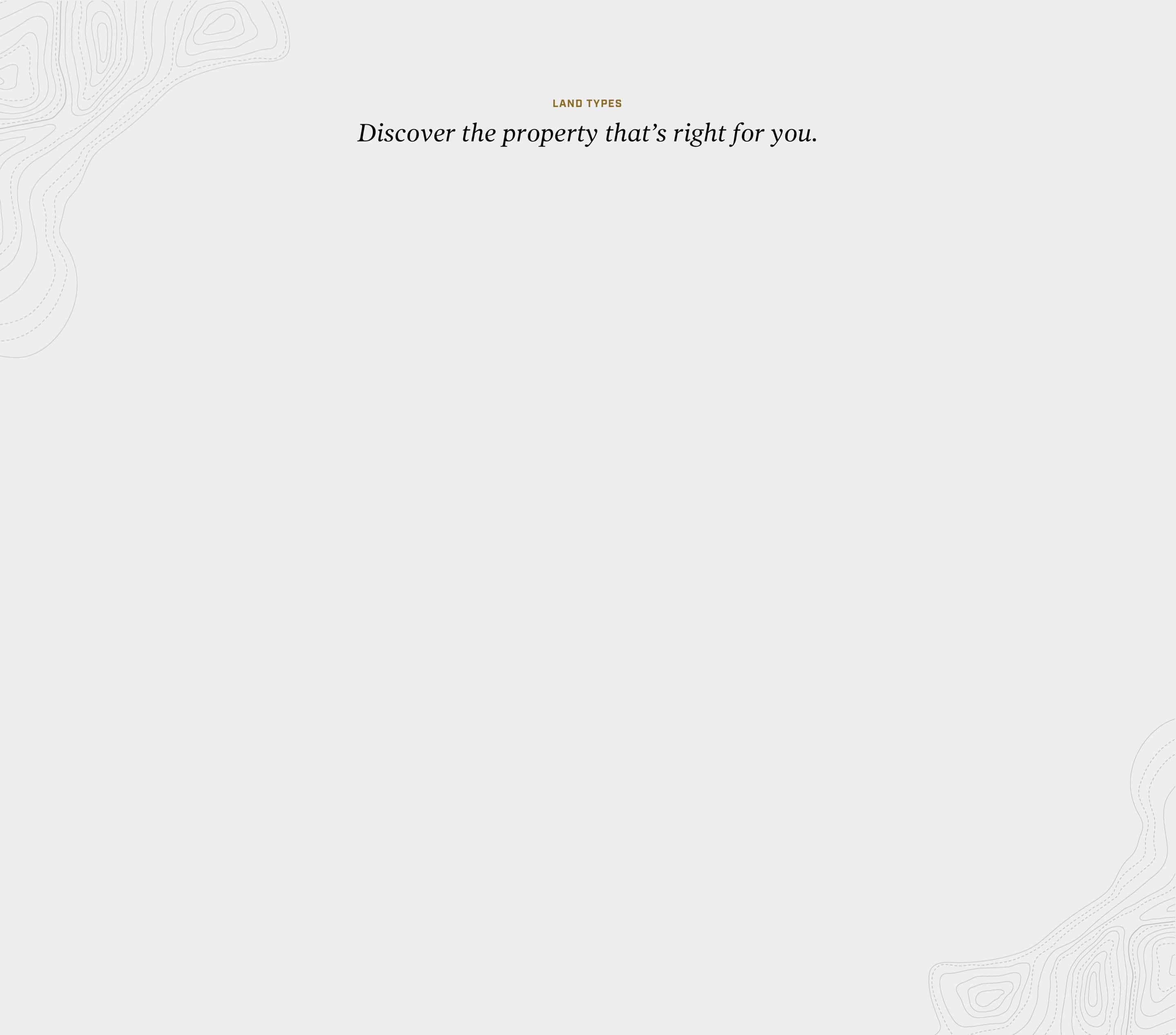 Whitetail Desktop Homepage - Landtypes