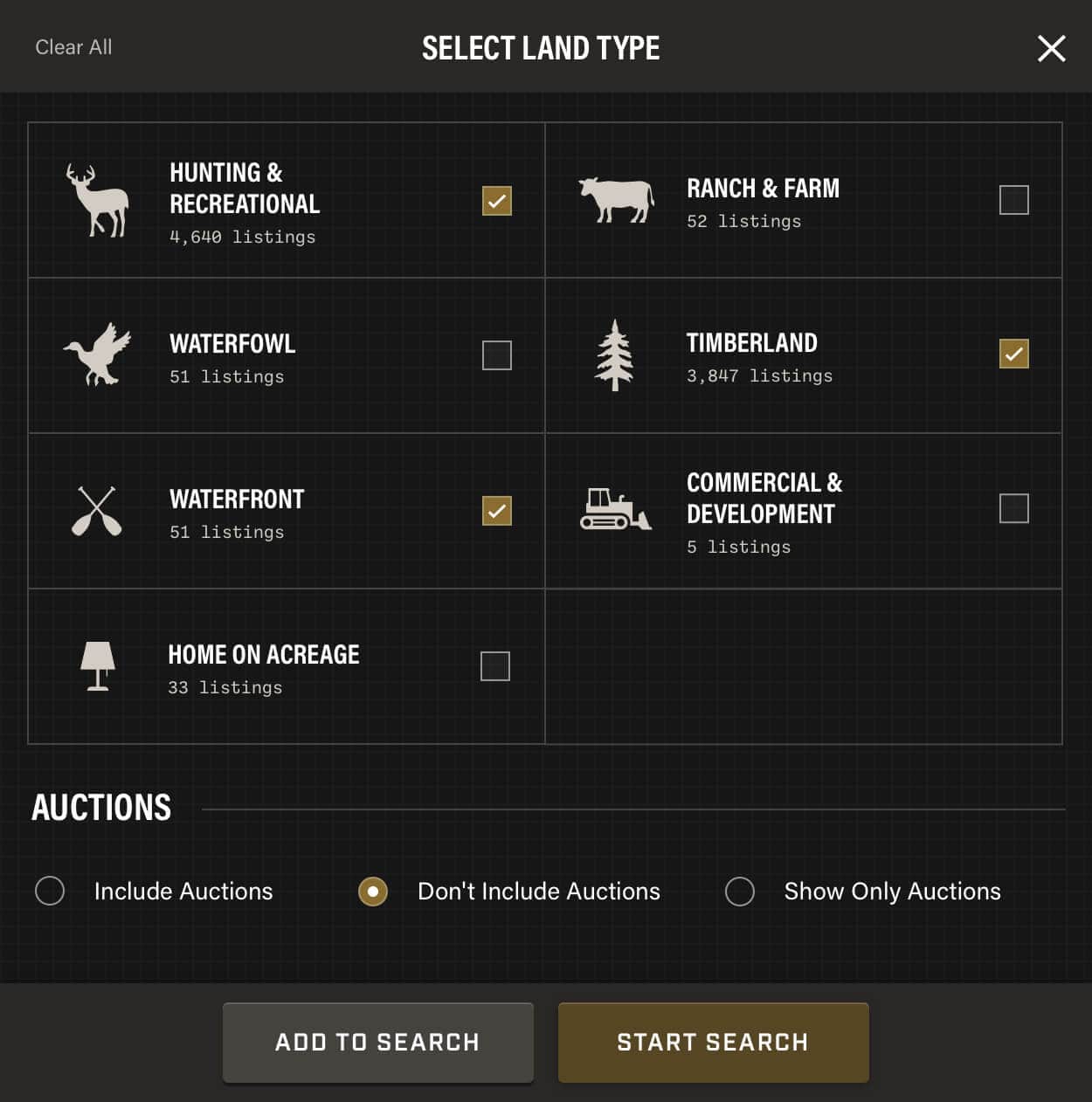 Whitetail - Home Background Image -- Type Modal