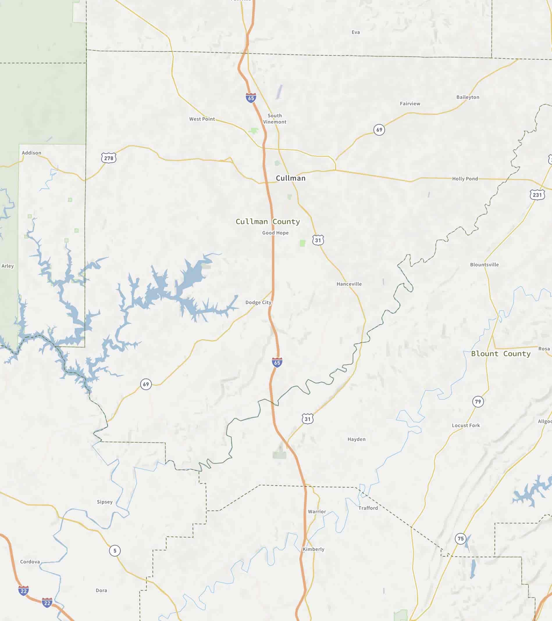 Whitetail Map - Area-view