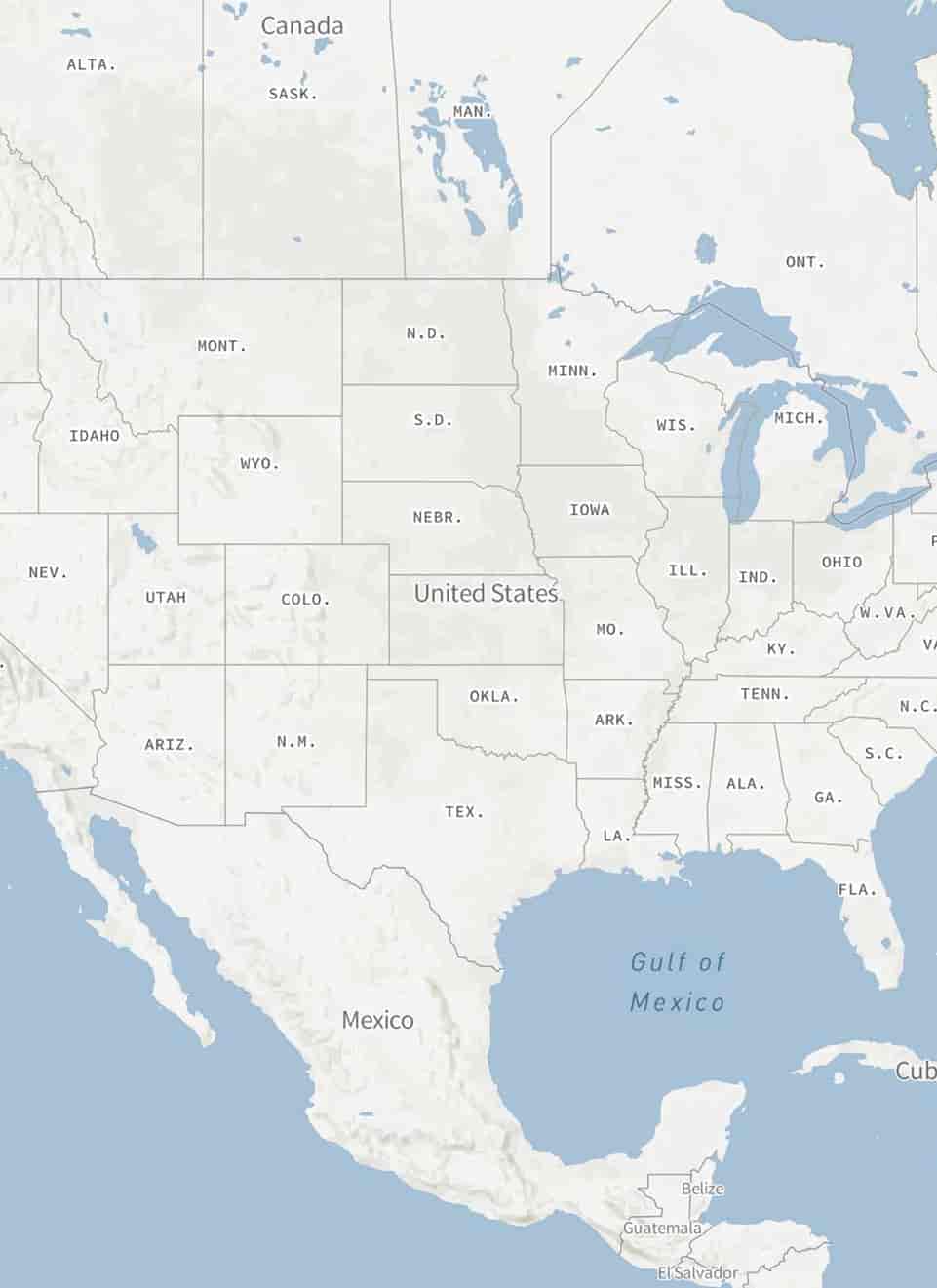 Whitetail Map Mobile - US-view