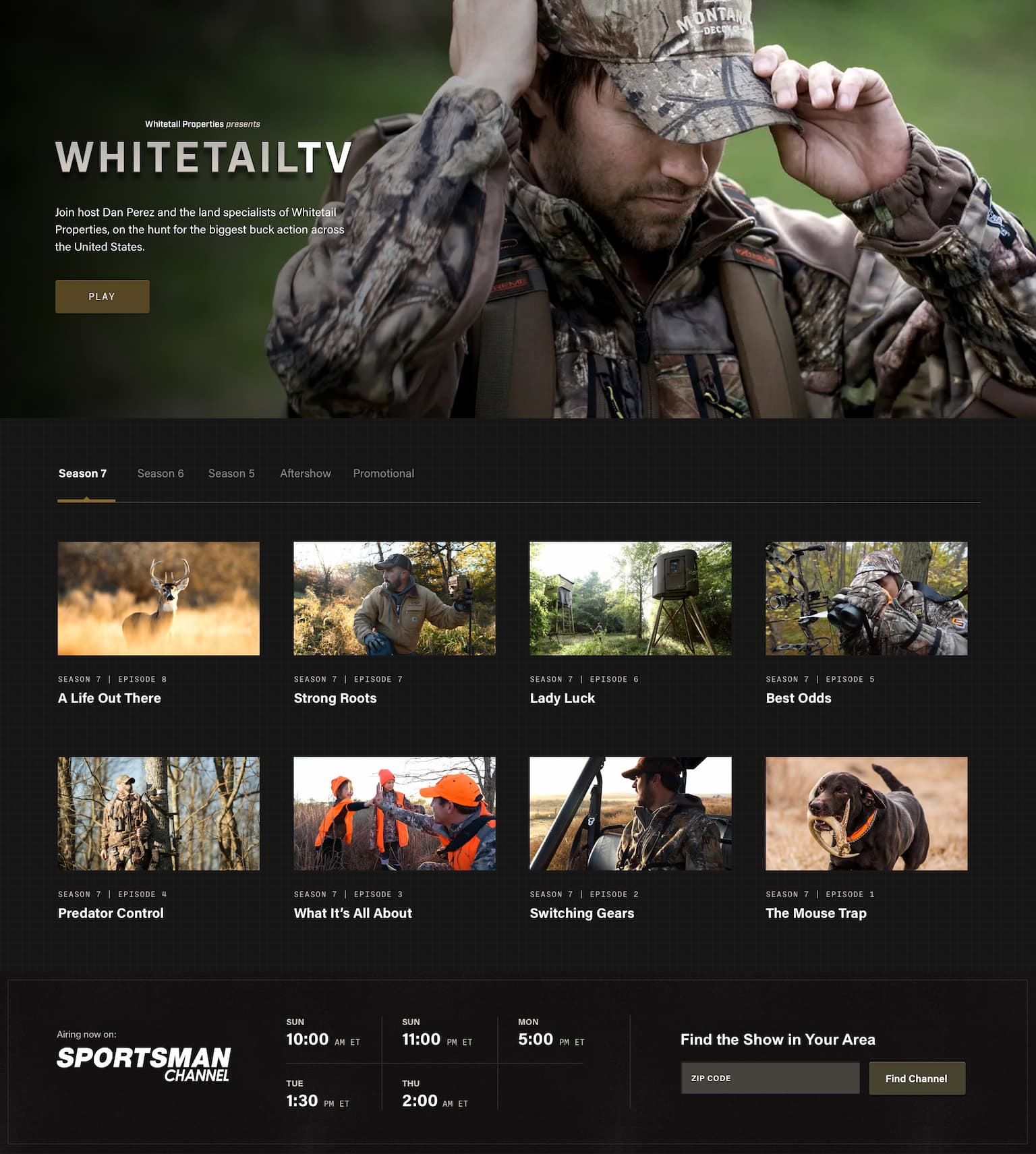 WP Pages - TV Shows