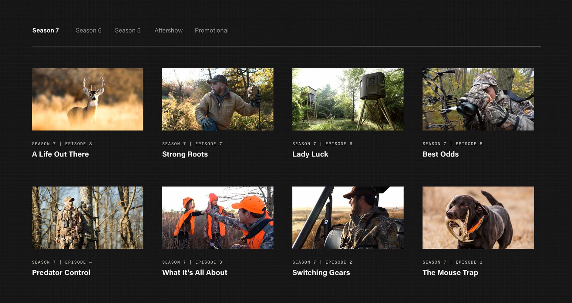 UI Grid Episodes