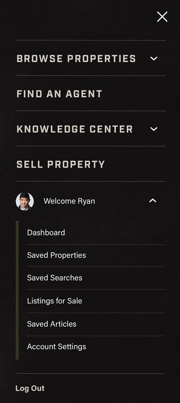 UI Grid - Mobile Menu